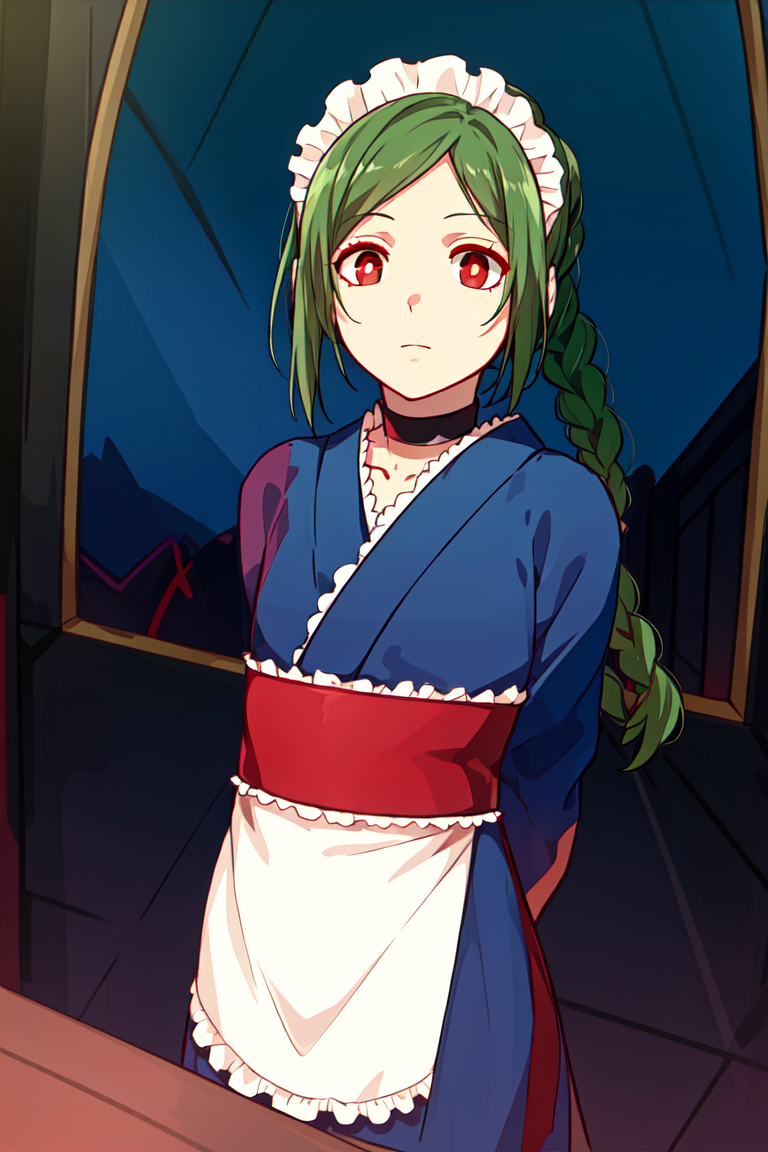 08782-3682398618-masterpiece best quality solo detailed eyes_0.9 detailed lighting depth of field_0.9 maid blue kimono choker red ey.png